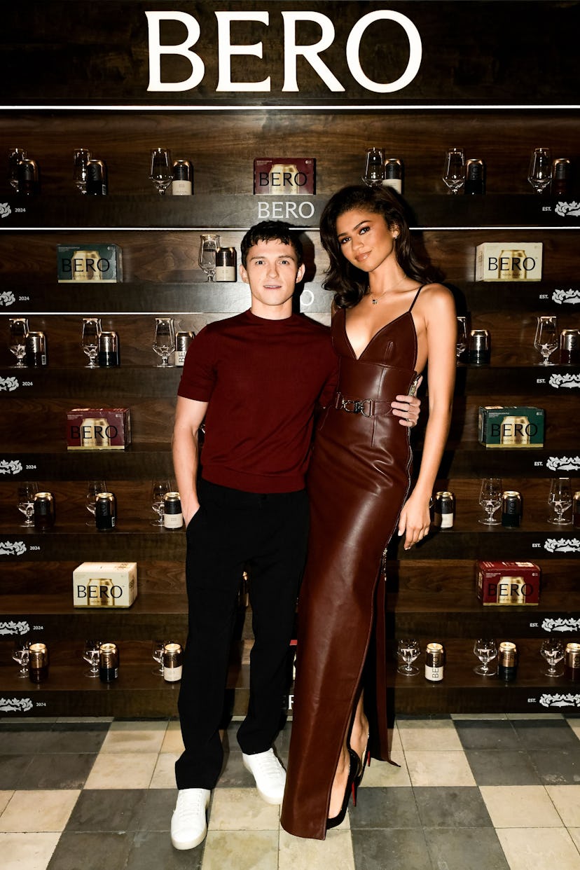Tom Holland, Zendaya at the Bero event, October 24, 2024.