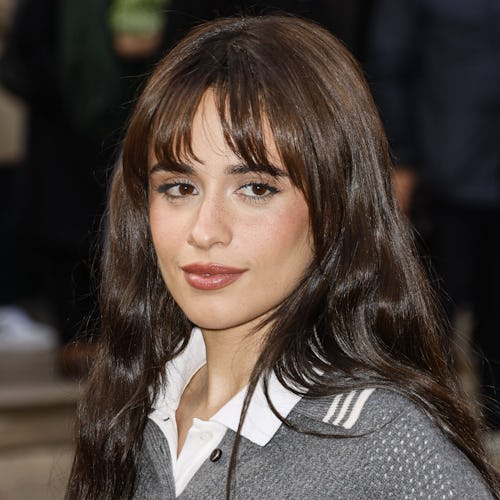 Camila Cabello attends the Miu Miu Paris Womenswear S/S 2025 show as part of Paris Fashion Week at P…