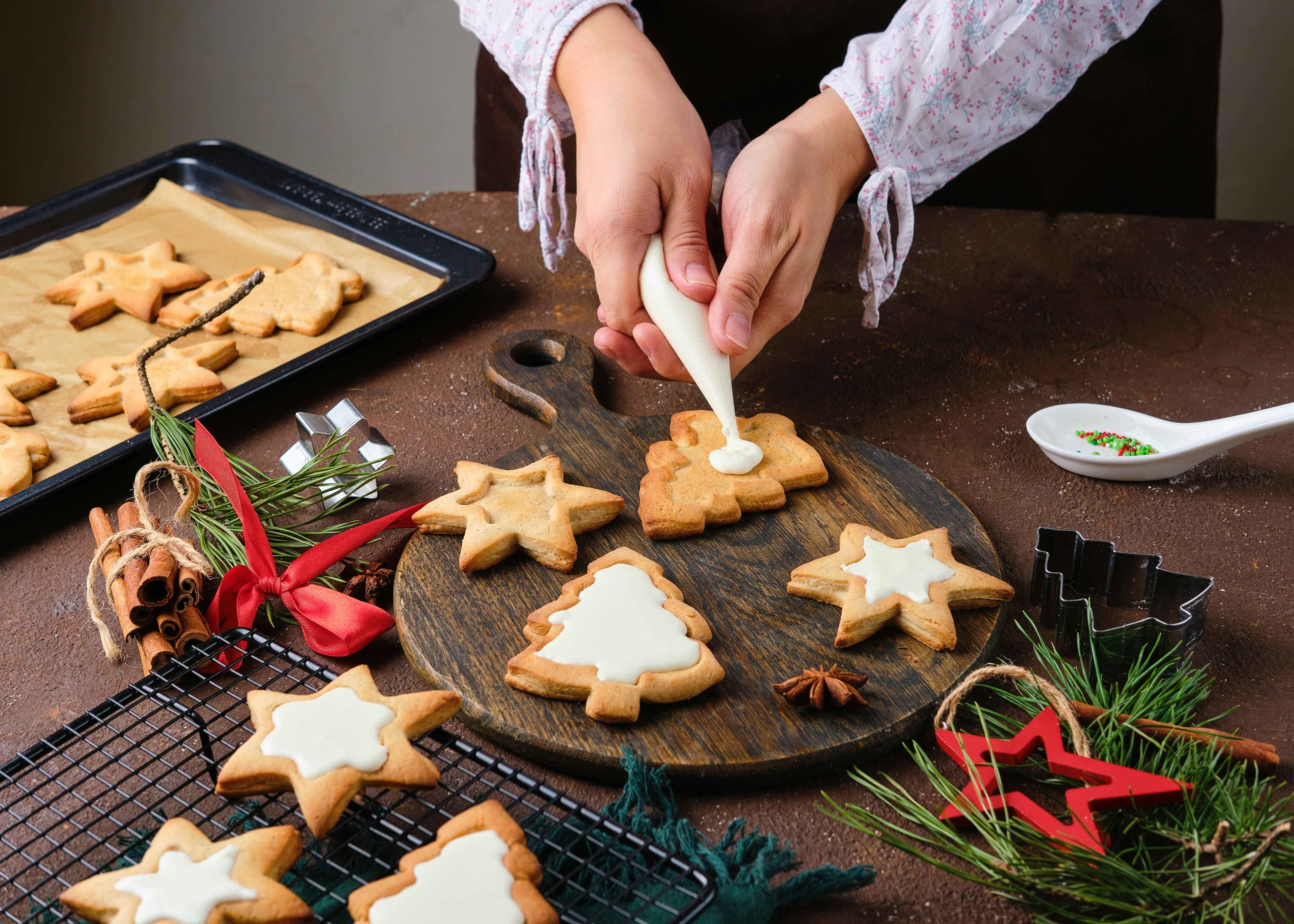 Virgo likes low-key holiday activities, like baking.
