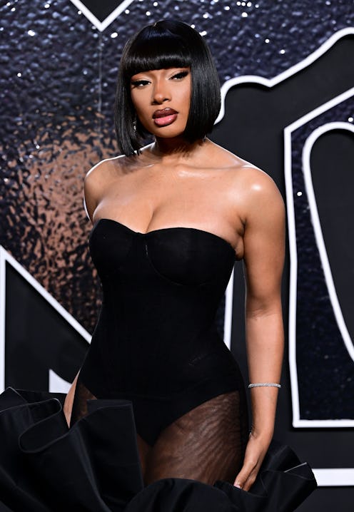 Megan Thee Stallion before releasing her "Roc Steady" music video.