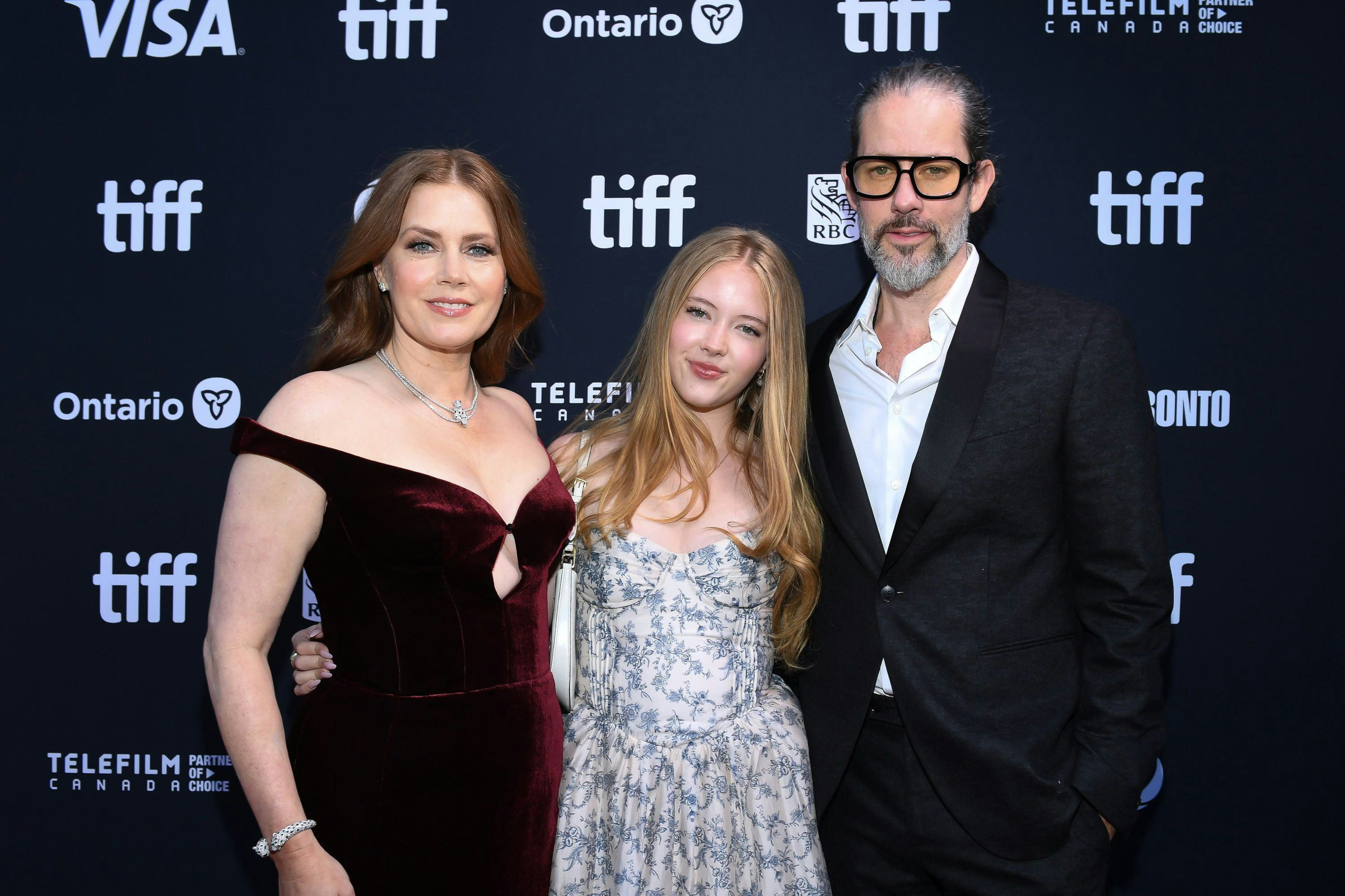 Amy Adams, Aviana Le Gallo, and Darren Le Gallo at TIFF.