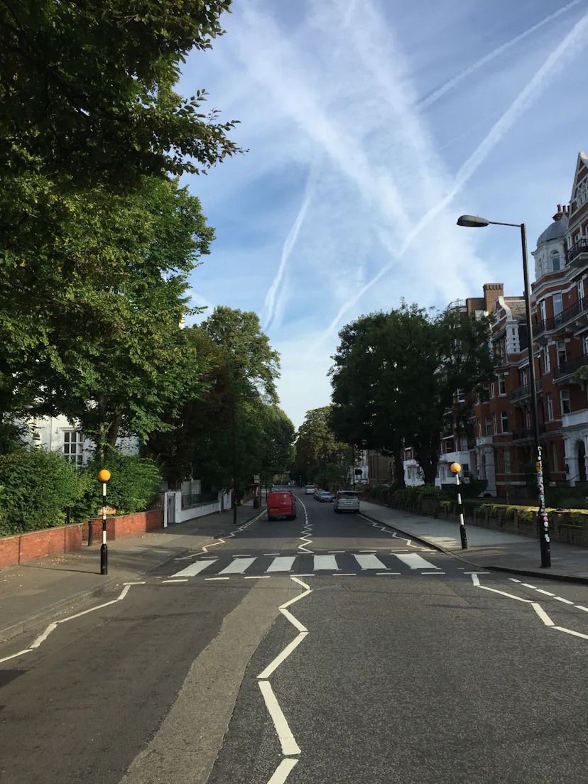 Abbey Road, a world famous London's iconic point.