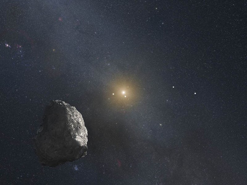 Artist's impression of a Kuiper Belt object (KBO)