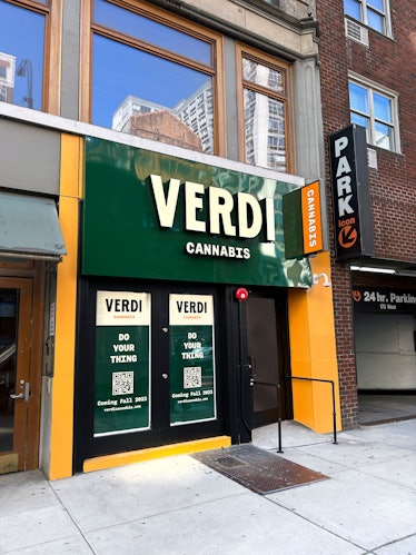 Verdi Cannabis Dispensary, New York City, New York, USA