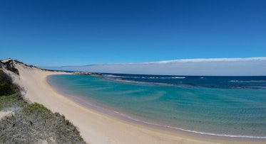 Beautiful Blue Lagoon in South Australia, Australia