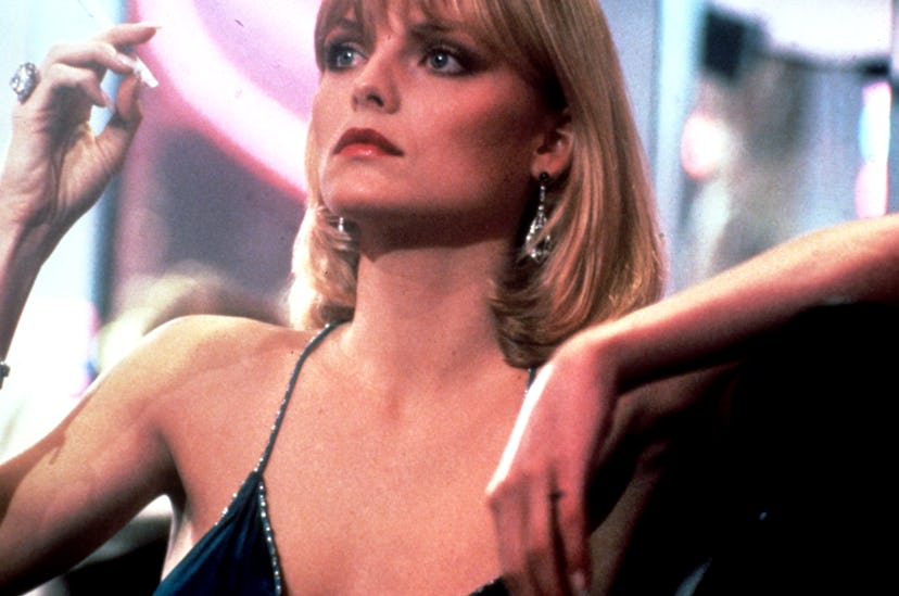 Michelle Pfeiffer owned a "mob wife bob" in the 1983 film 'Scarface.'