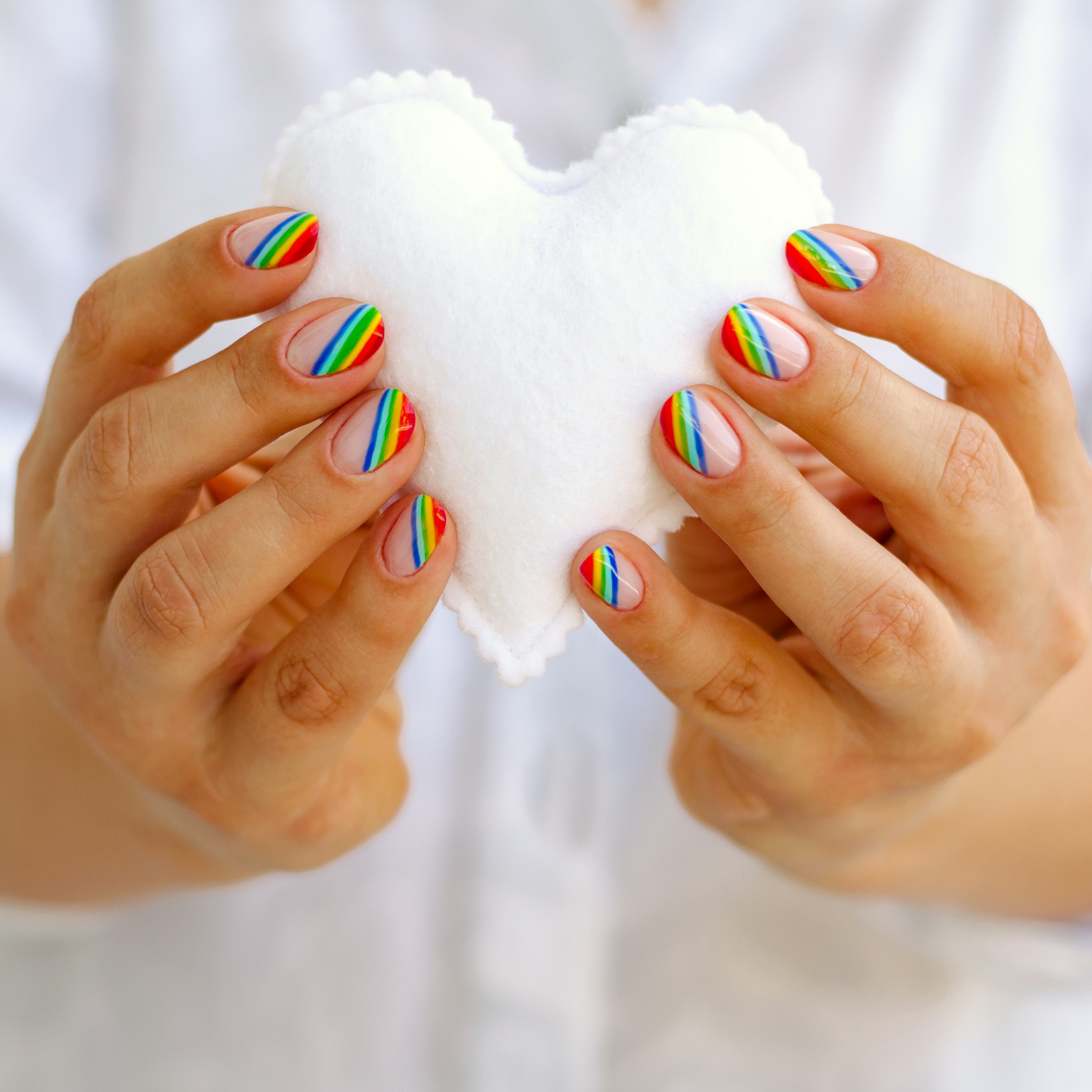 2025 Pride Flag Nail Art Takes Center Stage