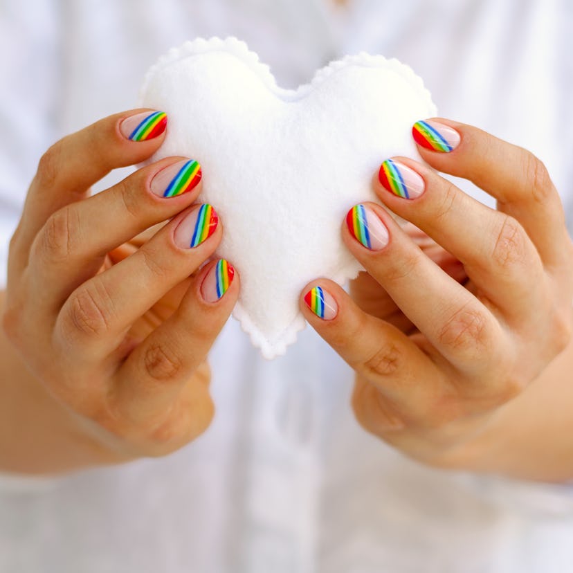 Pride Minimalist Nails for 2025