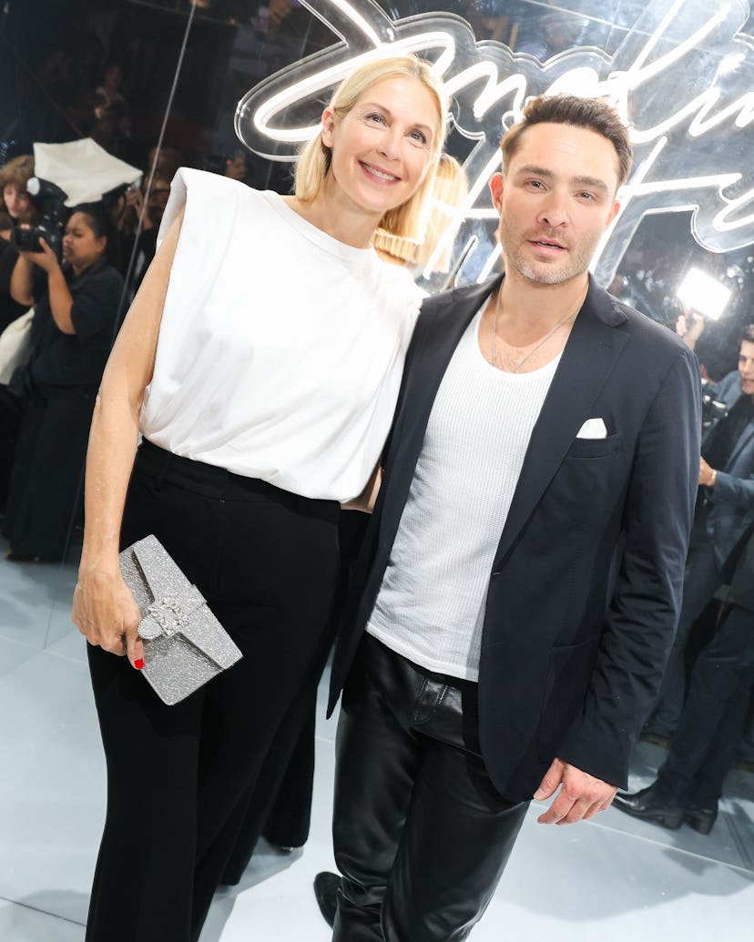 Gossip Girls castmates Kelly Rutherford with Ed Westwick have stayed close since the show ended.