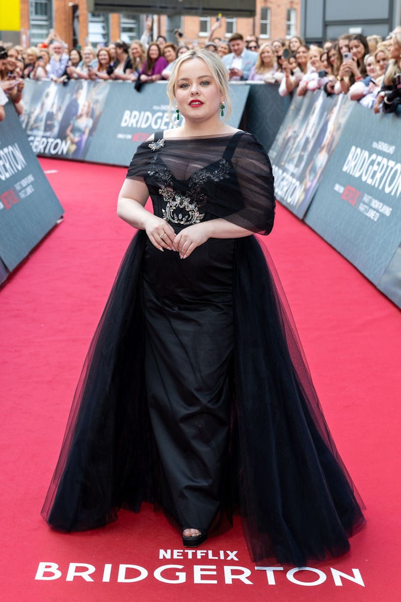 Nicola Coughlan attends the Special Screening of Netflix's Bridgerton Season 3 Part 2 at Light House...