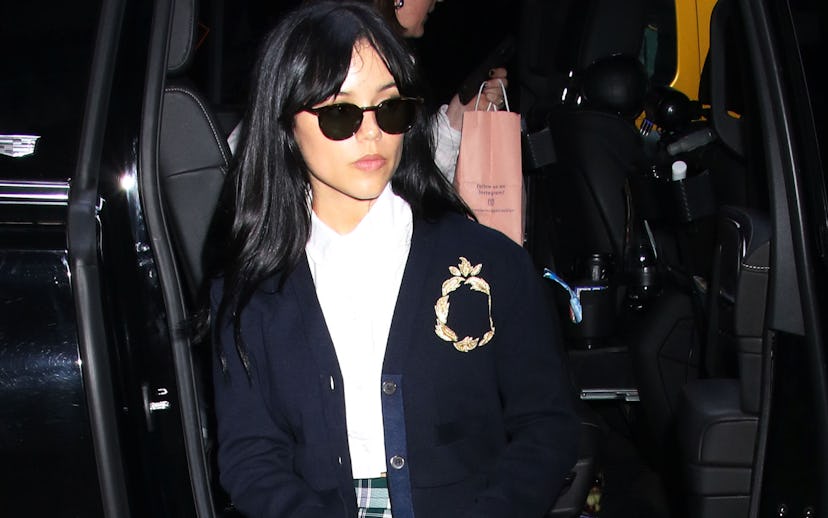 Jenna Ortega Seen In New York City on August 19, 2024.