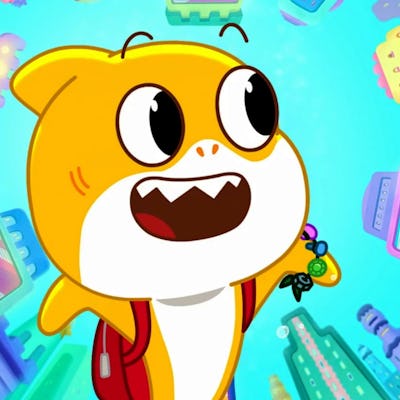 BABY SHARK'S BIG MOVIE!, Baby Shark (voice: Kimiko Glen), 2023. © Paramount+ /Courtesy Everett Collection