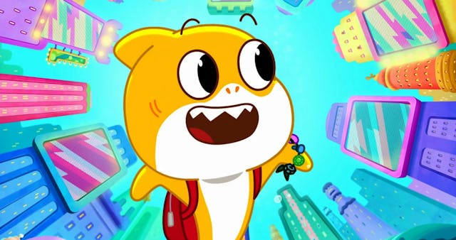BABY SHARK'S BIG MOVIE!, Baby Shark (voice: Kimiko Glen), 2023. © Paramount+ /Courtesy Everett Colle...