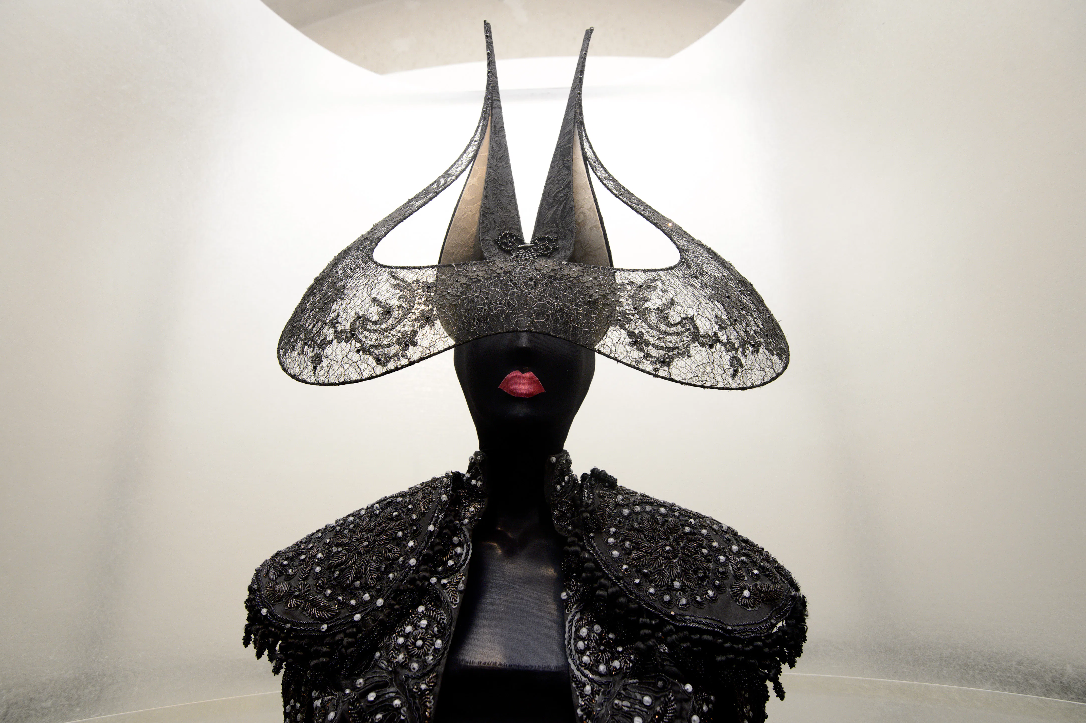 Lady Gaga's 'Joker' Premiere Lace Mask Once Belonged to This Fashion Muse