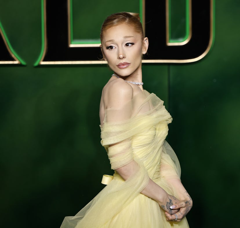 Ariana Grande mused that her Glinda voice change for 'Wicked' might be permanent.