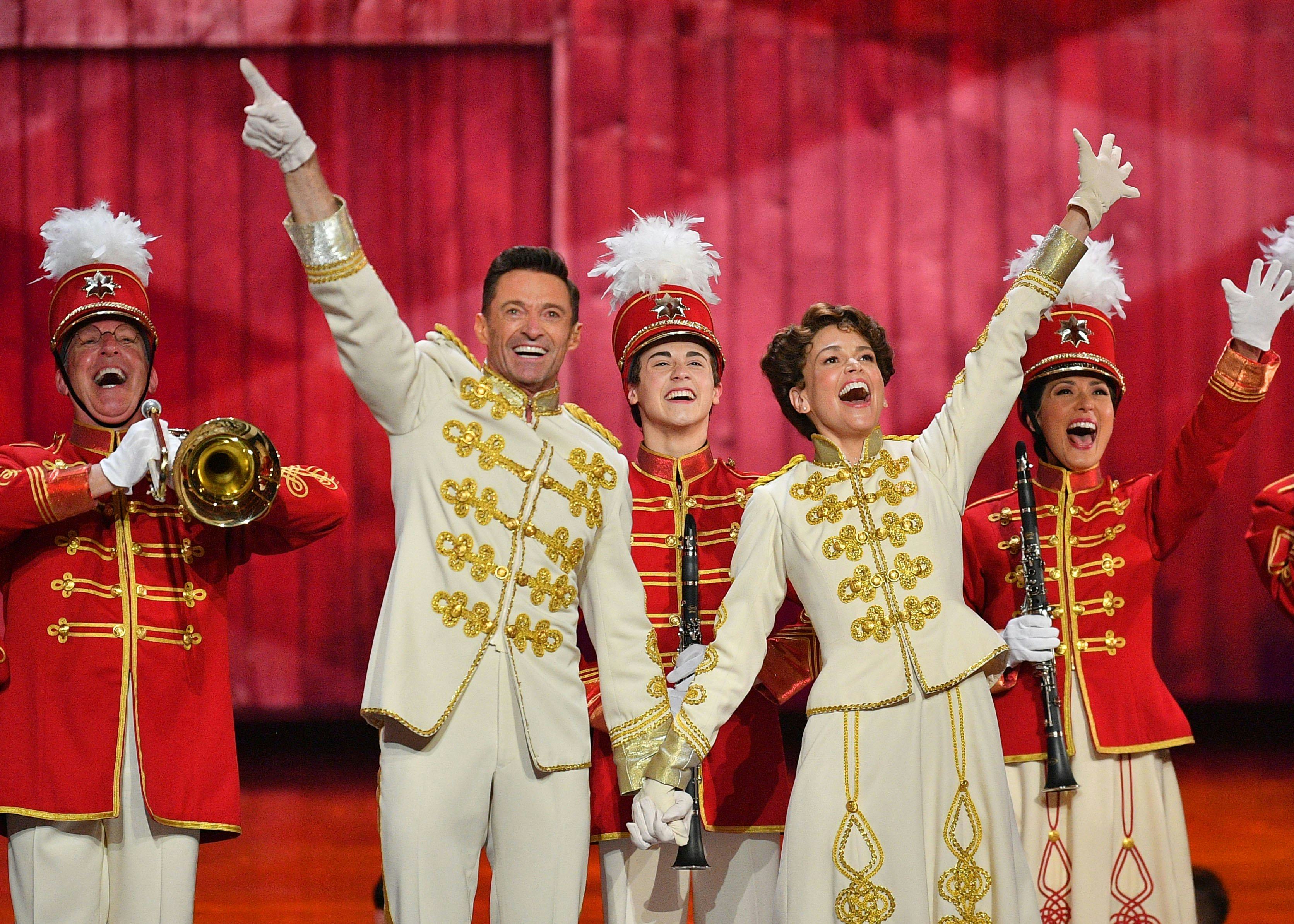 Hugh Jackman and Sutton Foster