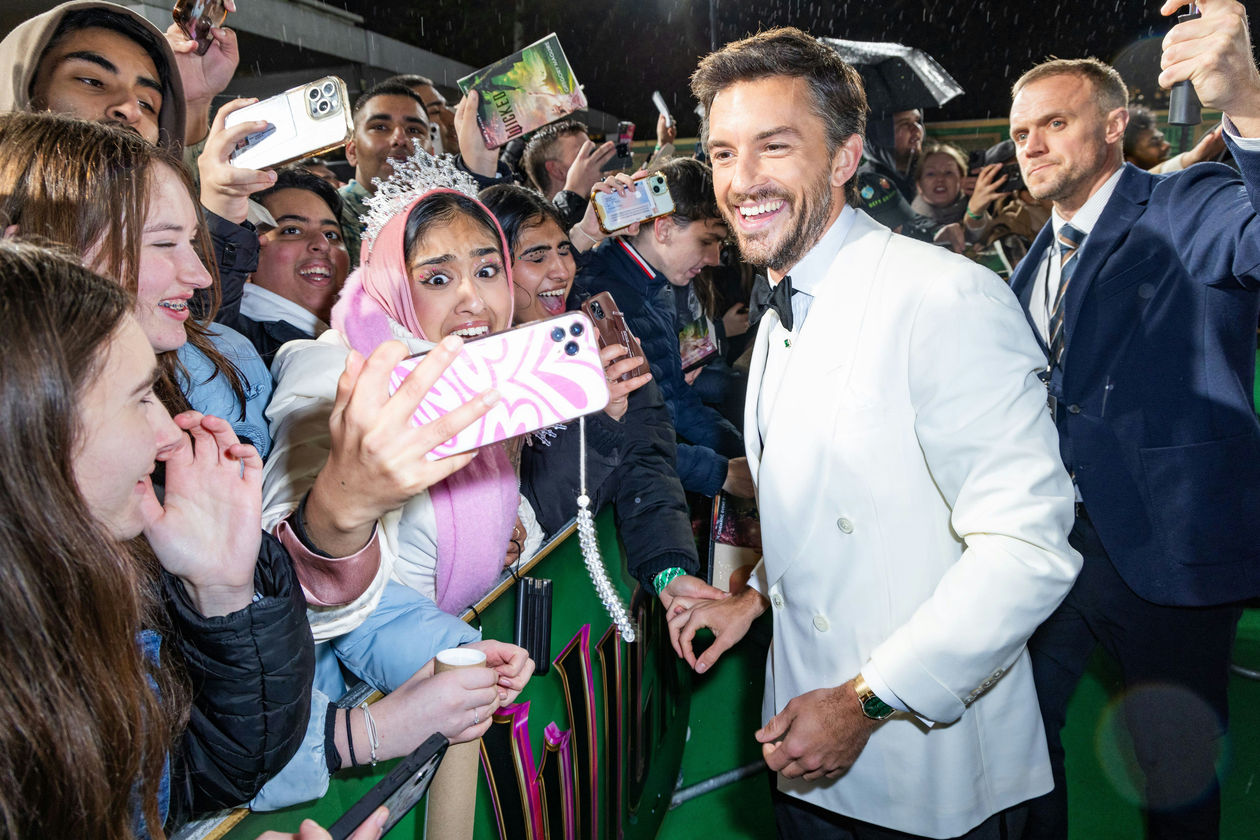 Jonathan Bailey attends the London Premiere Of Universal Pictures &ldquo;WICKED&rdquo; at Royal Festival Hall on&hellip;
