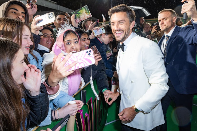 Jonathan Bailey attends the London Premiere Of Universal Pictures “WICKED” at Royal Festival Hall on…