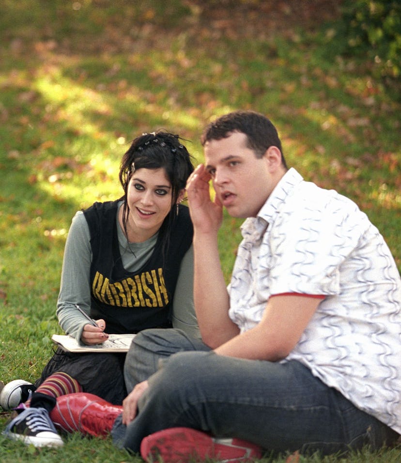 Lindsay Lohan, Lizzy Caplan, Daniel Franzese in 'Mean Girls'