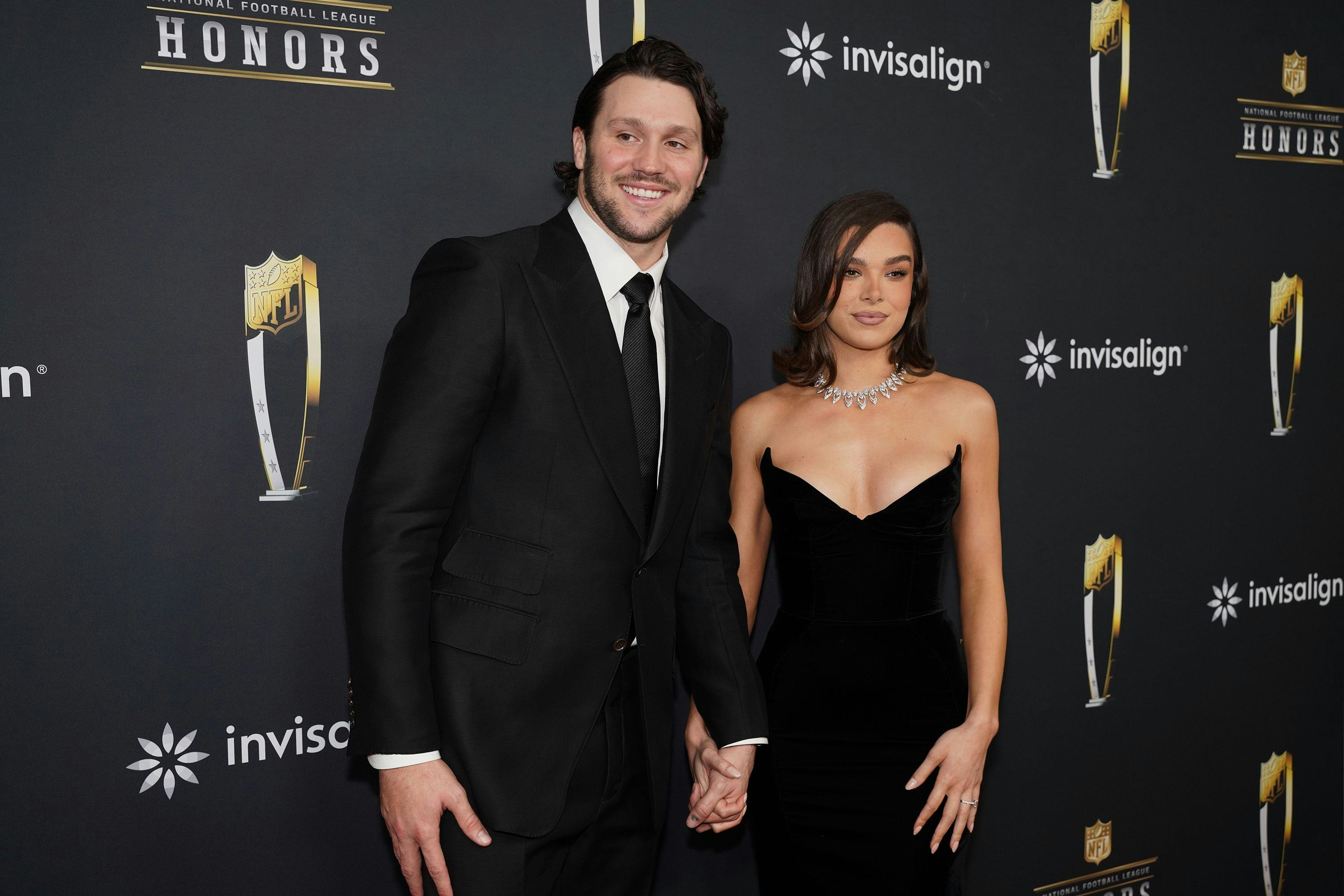 Hailee Steinfeld and Josh Allen are expecting their first baby.