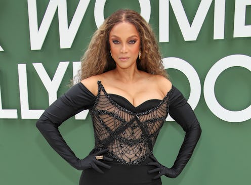 Tyra Banks addressed her complicated 'America's Next Top Model' legacy while accepting the Essence L...