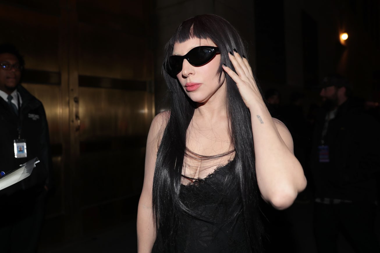 Lady Gaga sings about the dark side of fame on "Perfect Celebrity."