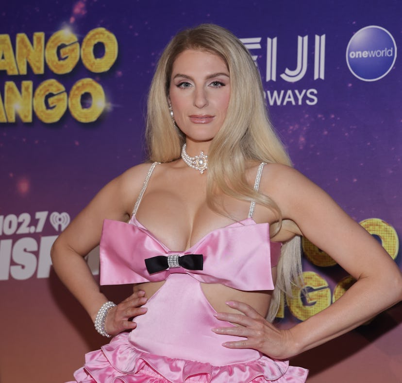 Meghan Trainor changed her "All About That Bass" lyrics after getting breast augmentation.