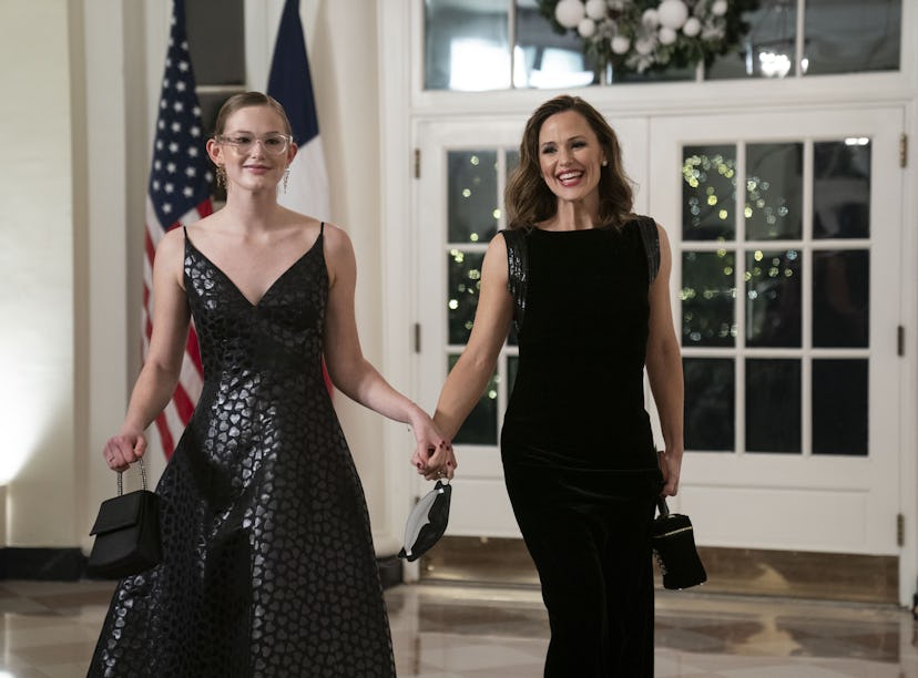 Violet Affleck wrote about a fight she had with Jennifer Garner over climate change during the Los A...