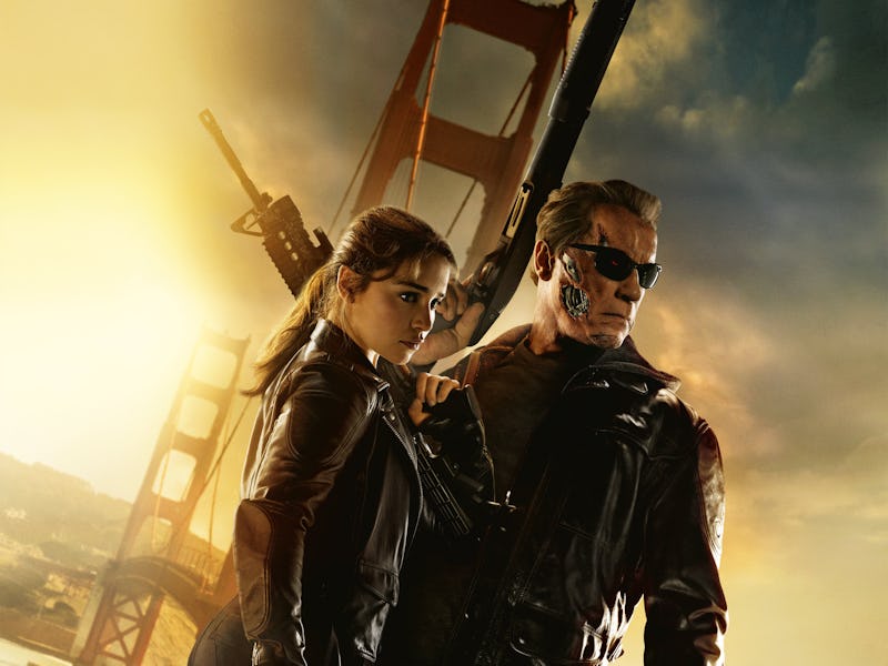 Emilia Clarke, Arnold Schwarzenegger