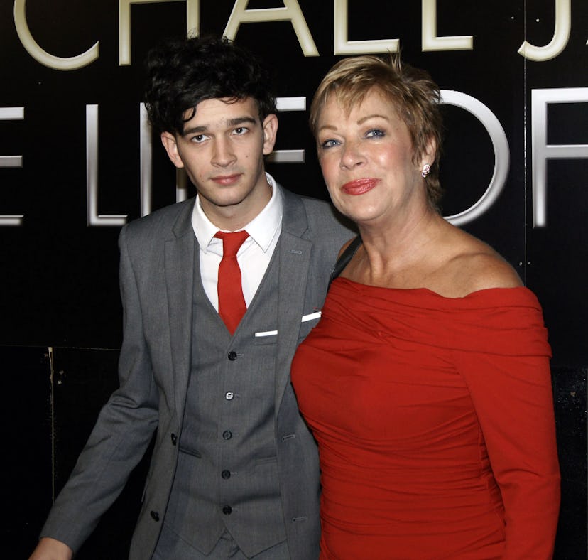 Matty Healy's mom Denise Welch spoke about his breakup with Taylor Swift.