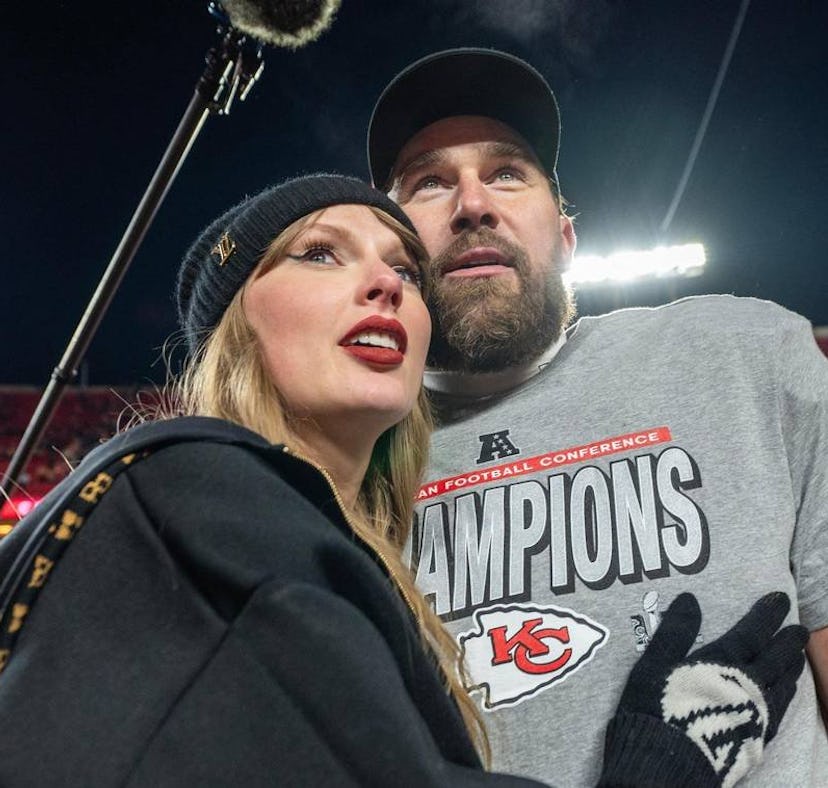 Travis Kelce details how he and Taylor Swift fell in love.