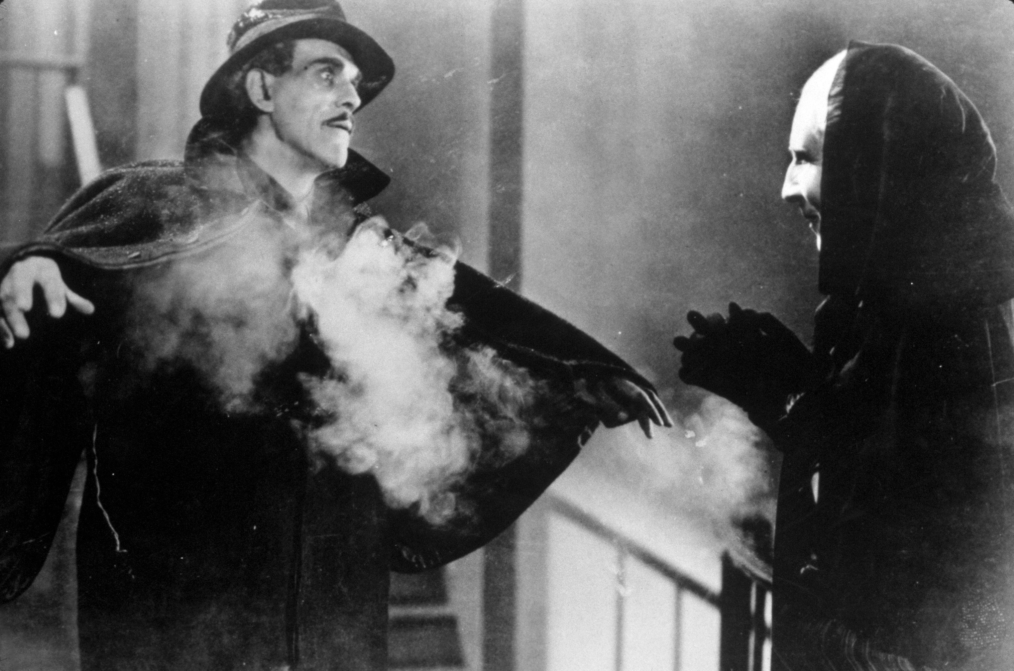 FILM STILLS OF 'INVISIBLE RAY' WITH 1936, VIOLET KEMBLE COOPER, LAMBERT HILLYER, BORIS KARLOFF IN 19...