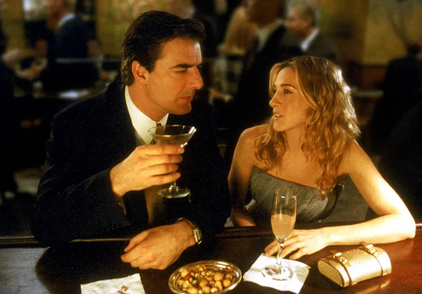 Chris Noth and Sarah Jessica Parker on 'Sex and the City'