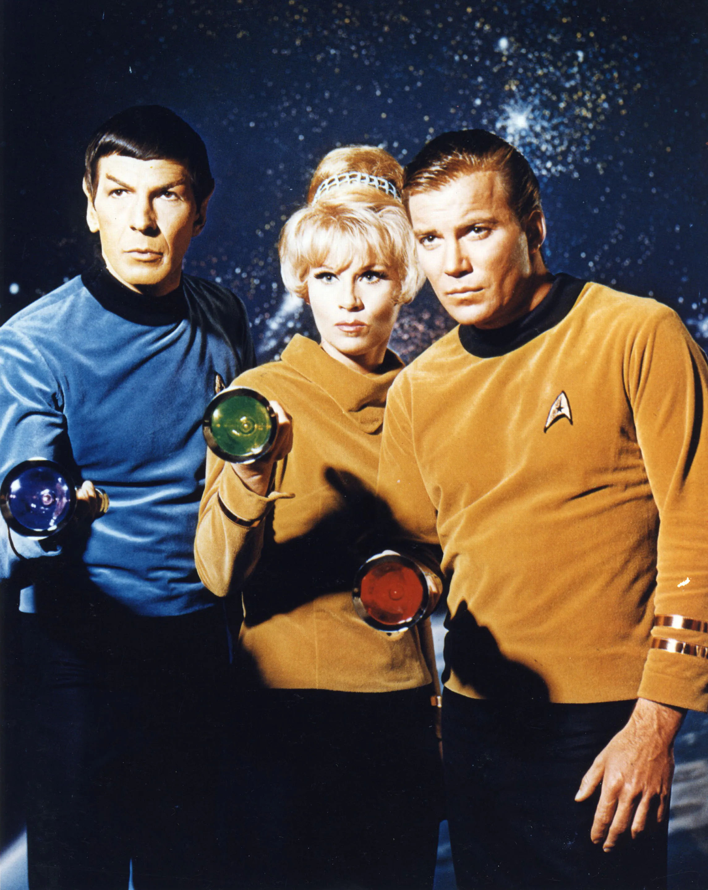 Leonard Nimoy, Grace Lee Whitney, William Shatner