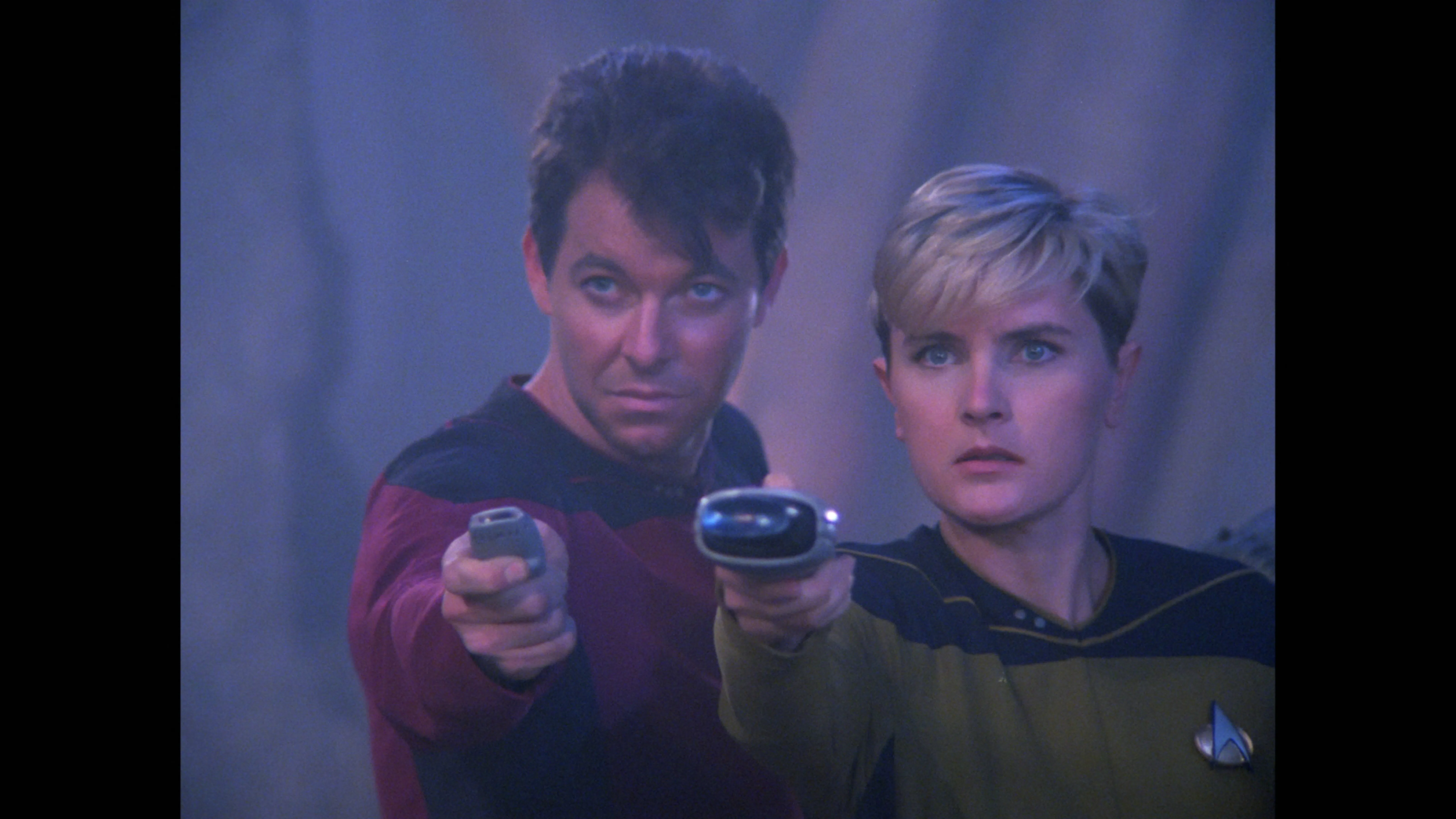 Jonathan Frakes, Denise Crosby