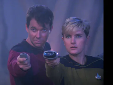 Jonathan Frakes, Denise Crosby