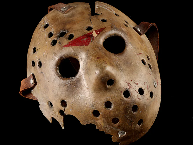 Jason Voorhees mask from Friday 13th