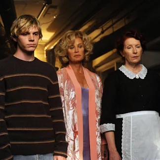 Evan Tate, Jessica Lange, Frances Conroy