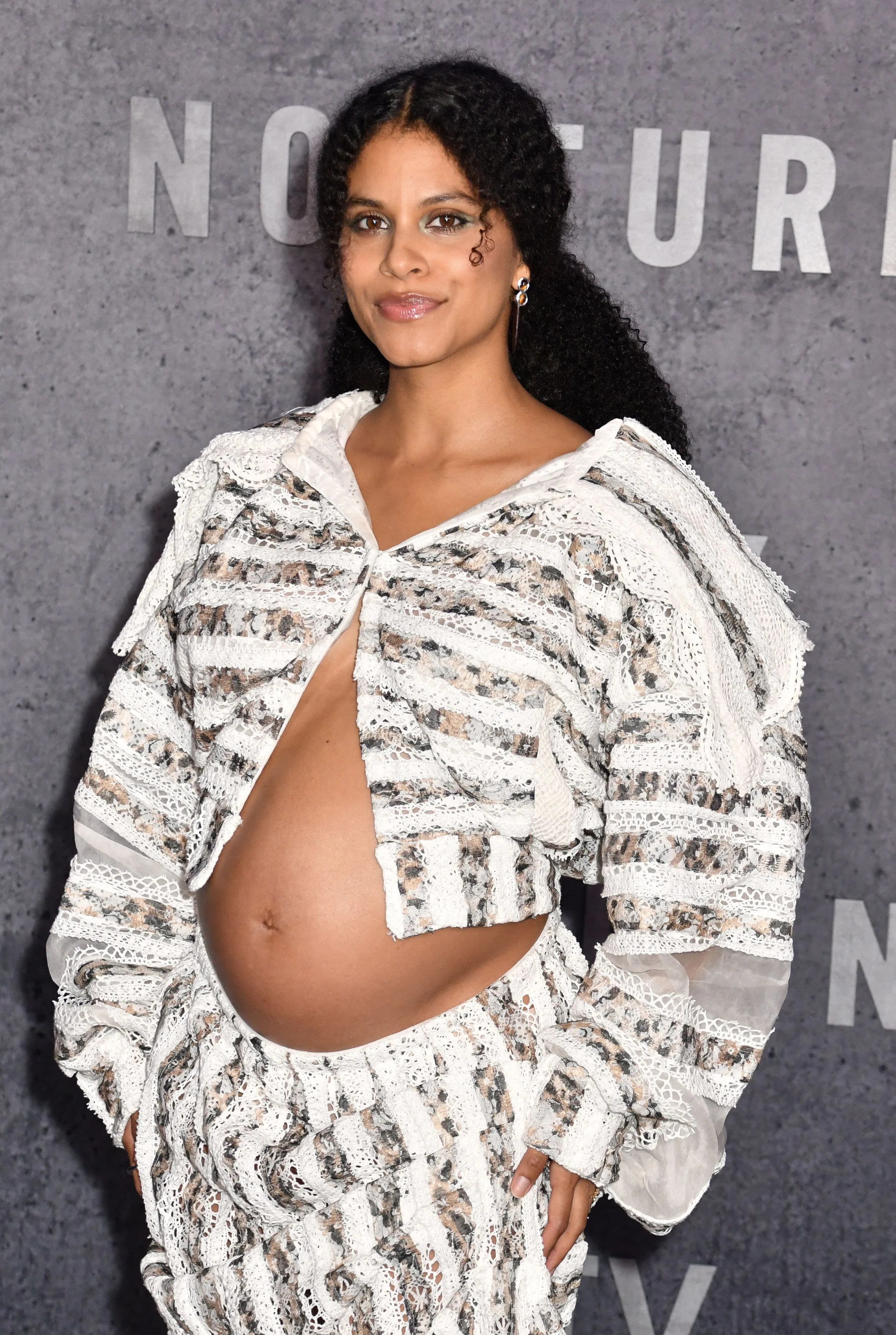 Zazie Beetz at the world premiere of the Apple TV Series 'Nocturne' at Regal Cinemas on October 20, ...