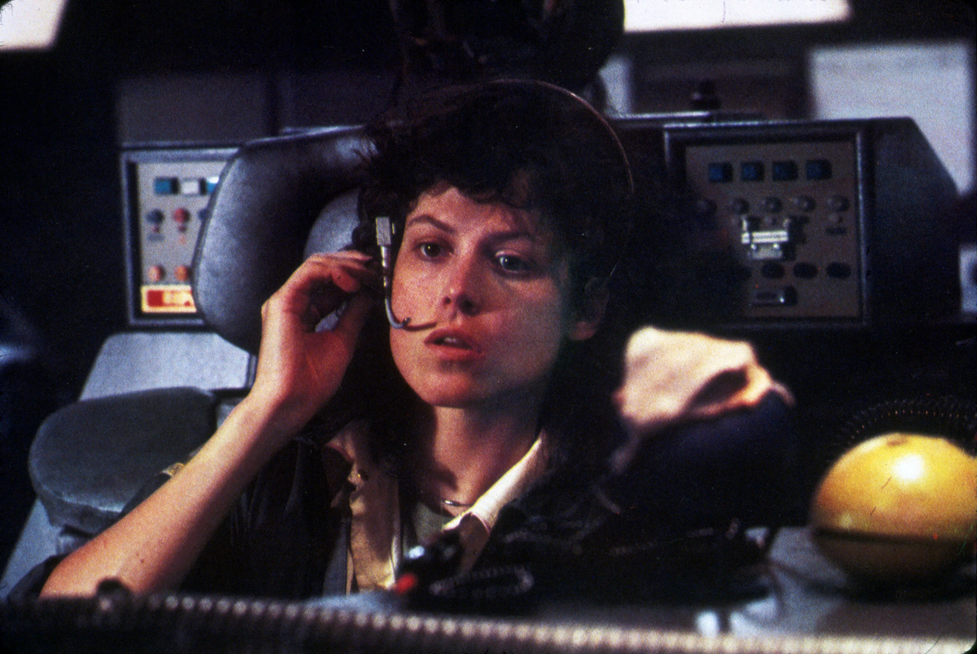 FILM STILLS OF 'ALIEN' WITH 1979, RIDLEY SCOTT, SIGOURNEY WEAVER IN 1979