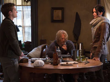 Josh Hutcherson, Woody Harrelson, Jennifer Lawrence