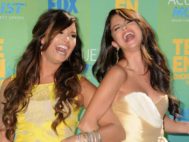 Demi Lovato and Selena Gomez