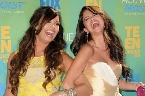 Demi Lovato and Selena Gomez