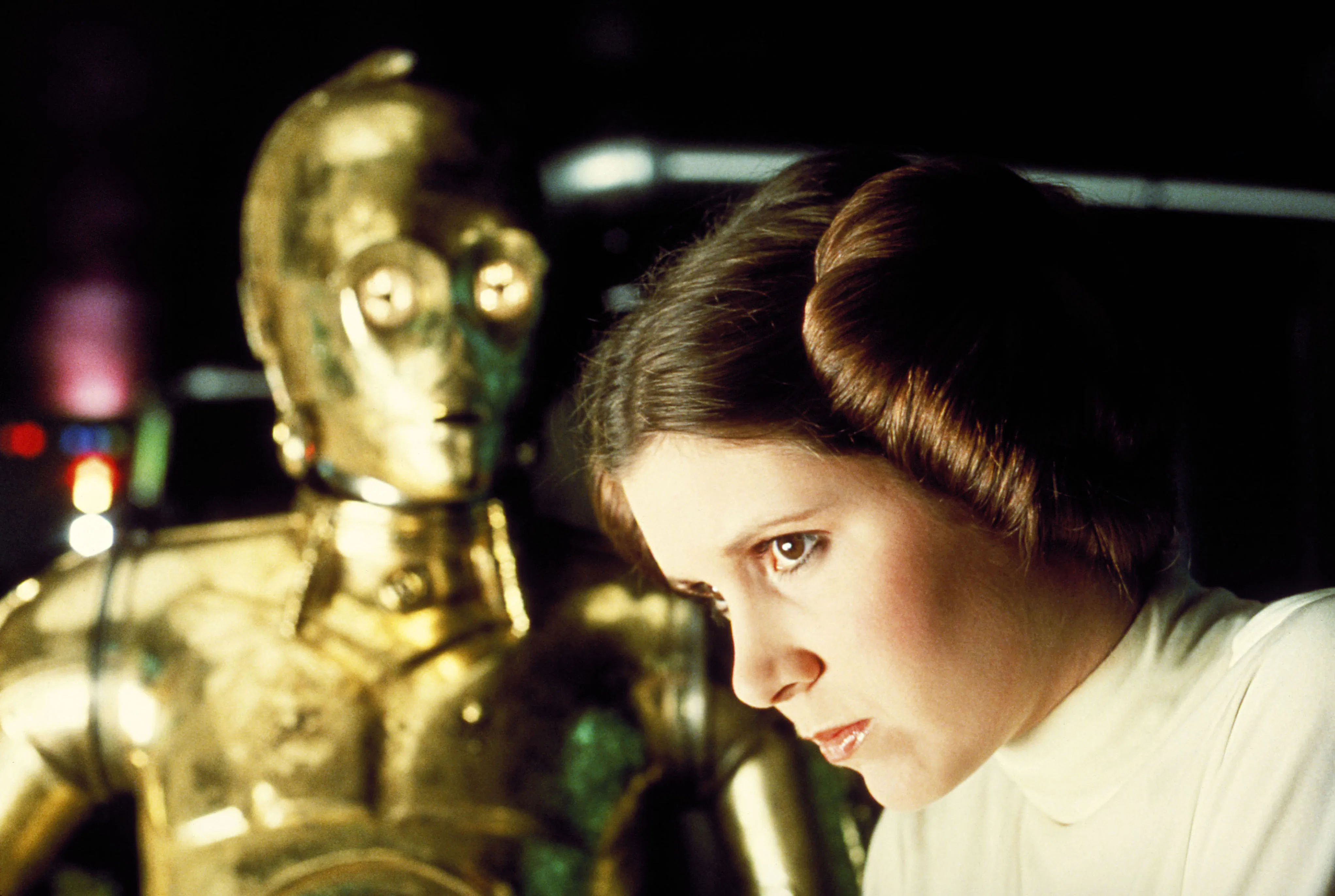 Carrie Fisher, Anthony Daniels