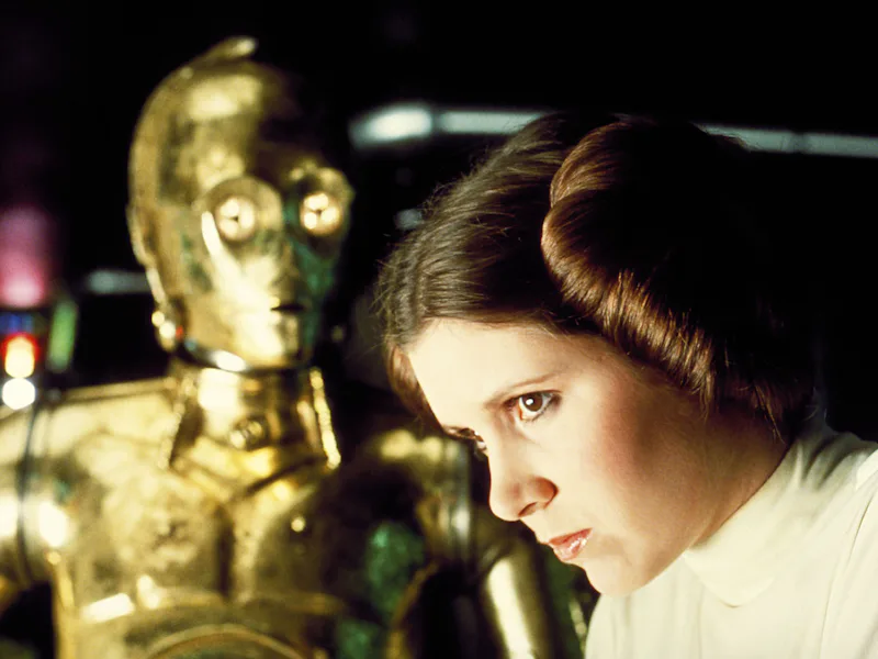 Carrie Fisher, Anthony Daniels