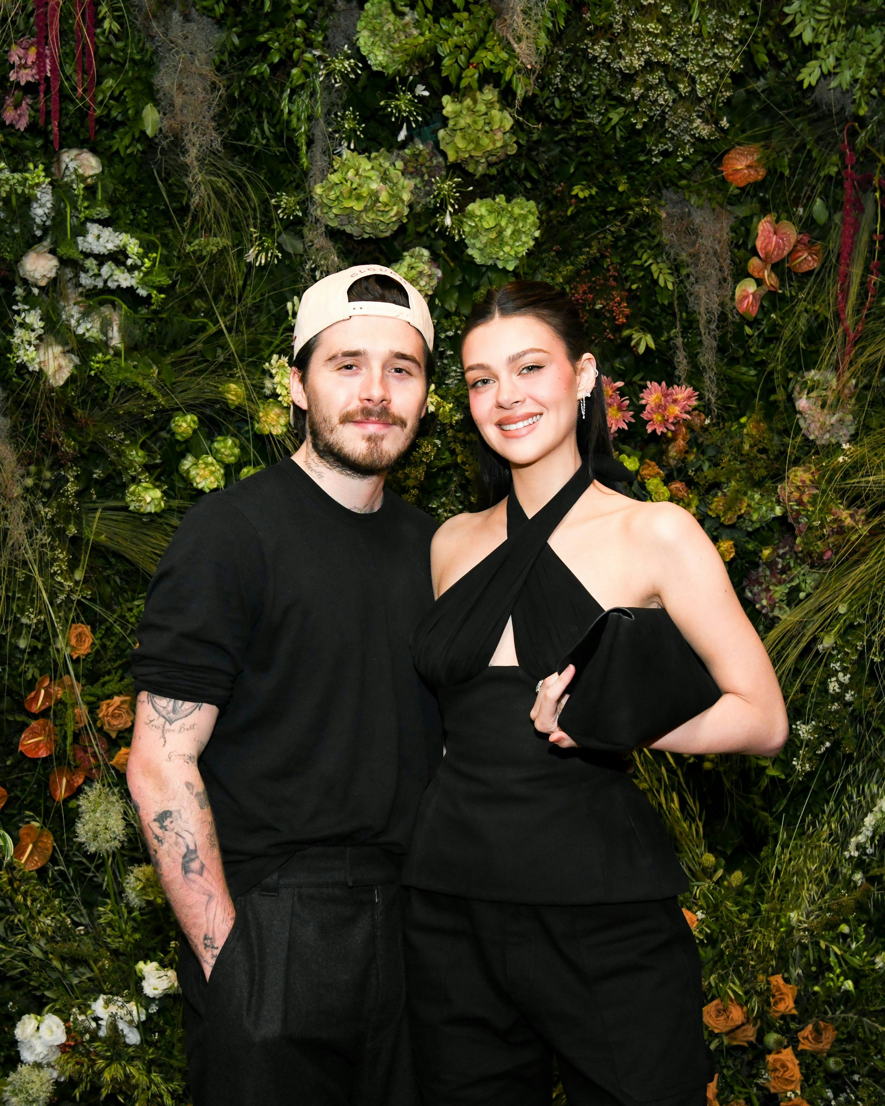 Nicola Peltz's dad reacts to public family feud with the Beckhams.