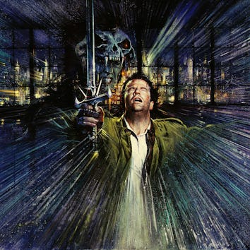 1986, Christopher Lambert, Highlander Prods, Lobby Card/Poster, Landscape,