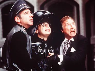 George Wyner, Rick Moranis, Mel Brooks