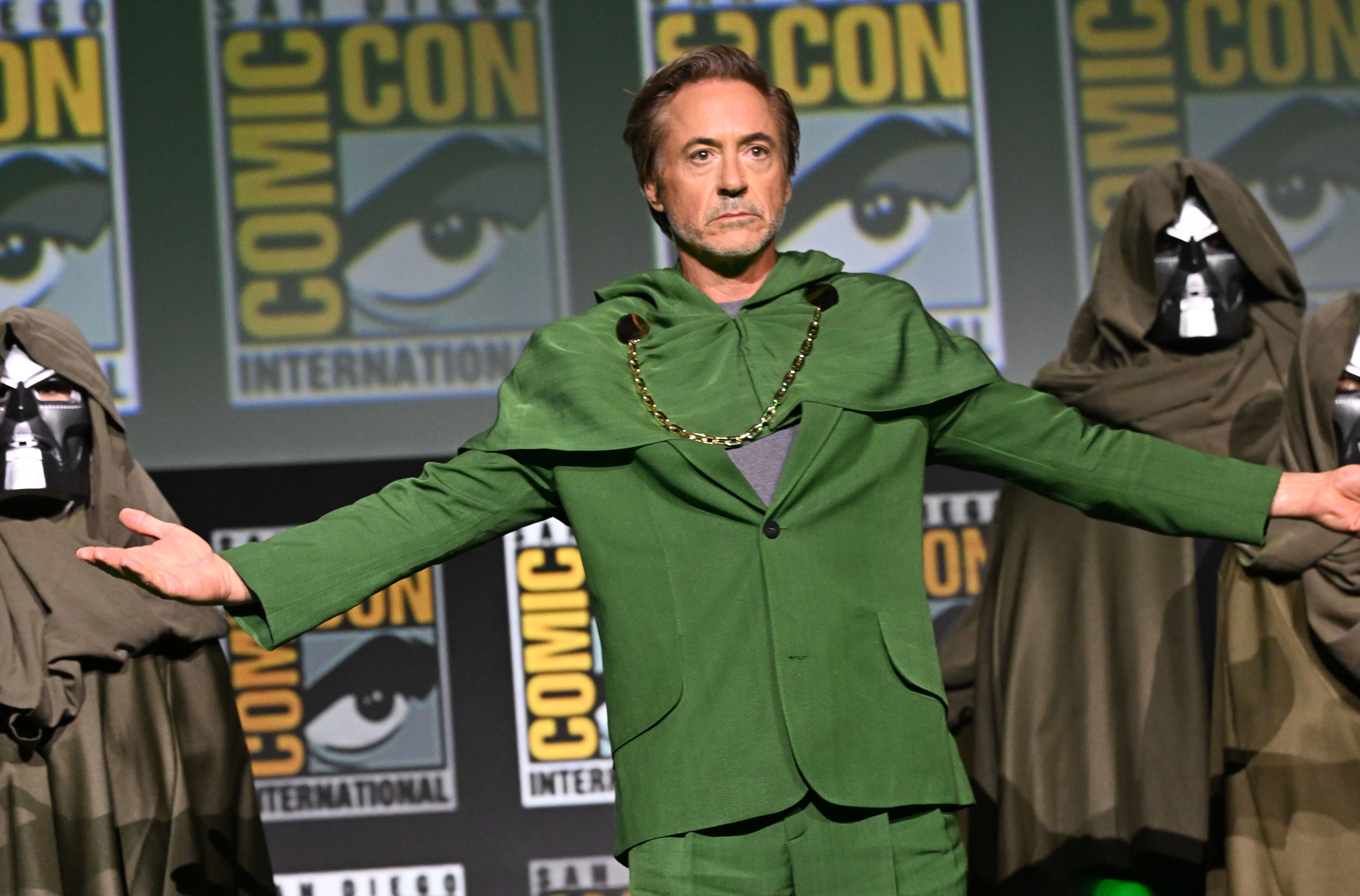 Robert Downey Jr. at the Marvel Studios Panel, 2024 Comic-Con International