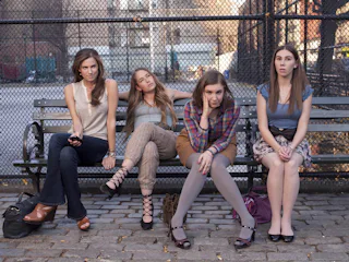 Allison Williams, Jemima Kirke, Lena Dunham, Zosia Mamet